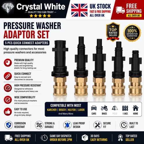 Pressure washer adaptor - washer, to